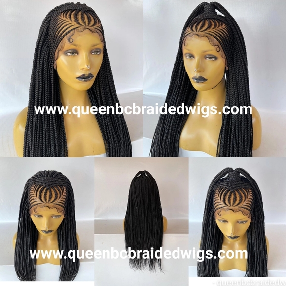 Cornrow braided wig - Picture 6 of 7